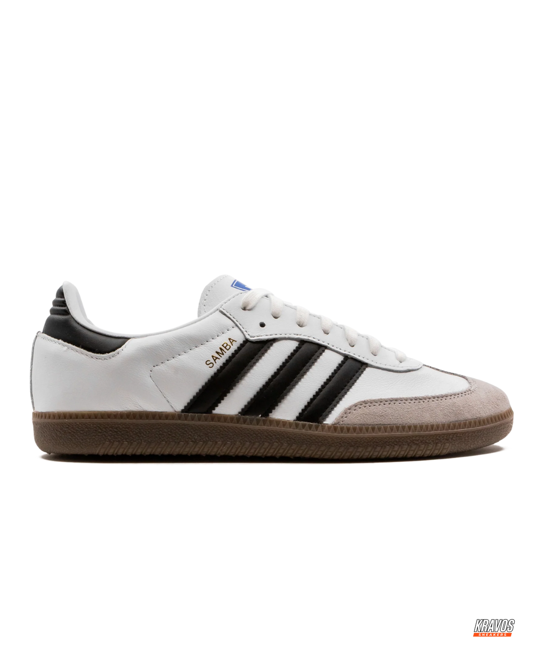 AD Leather Ribbed-Toe Terrace Trainer
