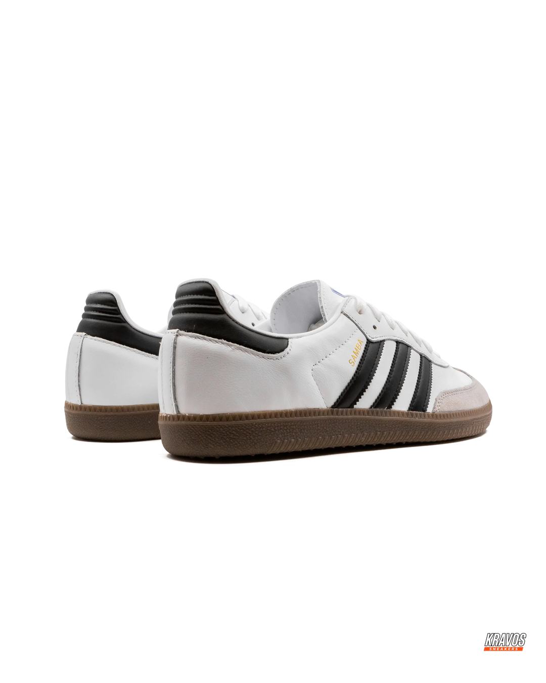AD Leather Ribbed-Toe Terrace Trainer