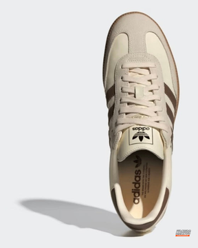 AD Leather Ribbed-Toe Terrace Trainer