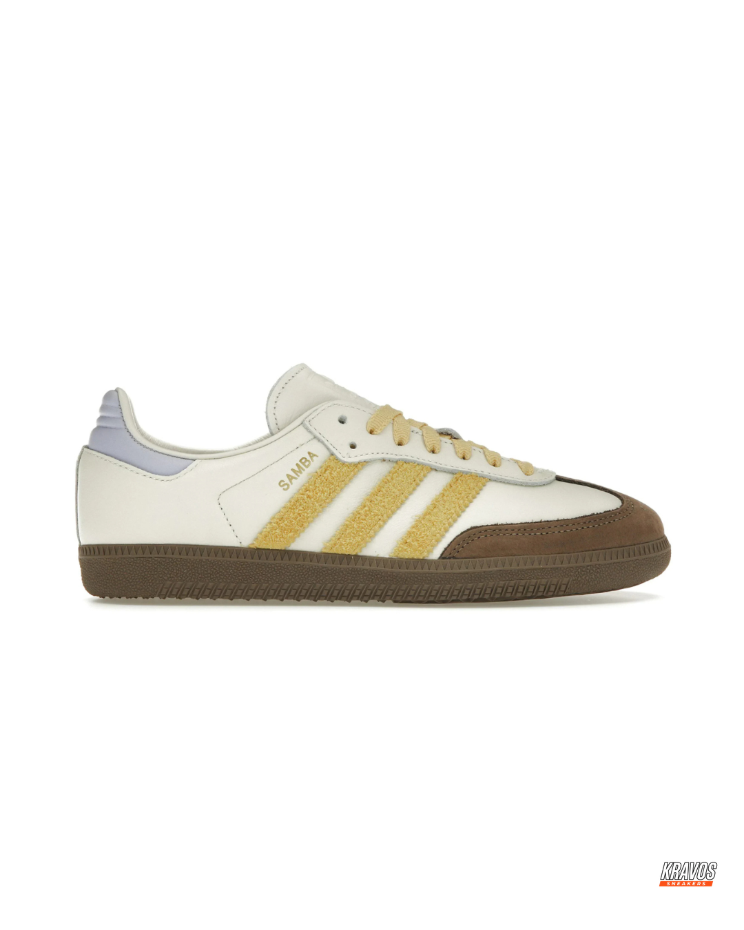 AD Leather Ribbed-Toe Terrace Trainer