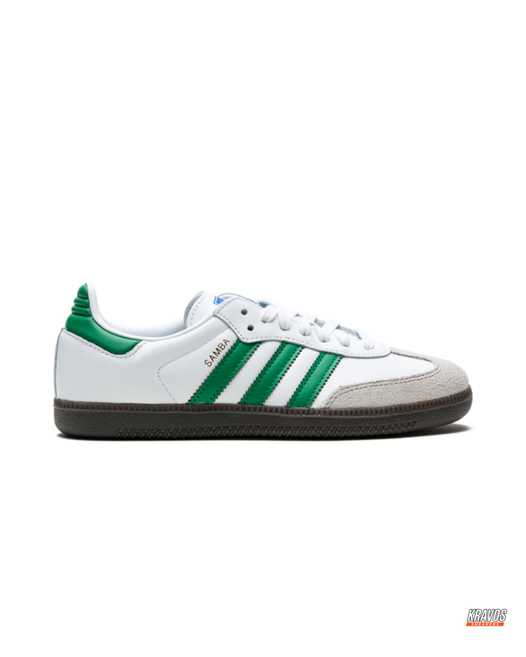 AD Leather Ribbed-Toe Terrace Trainer