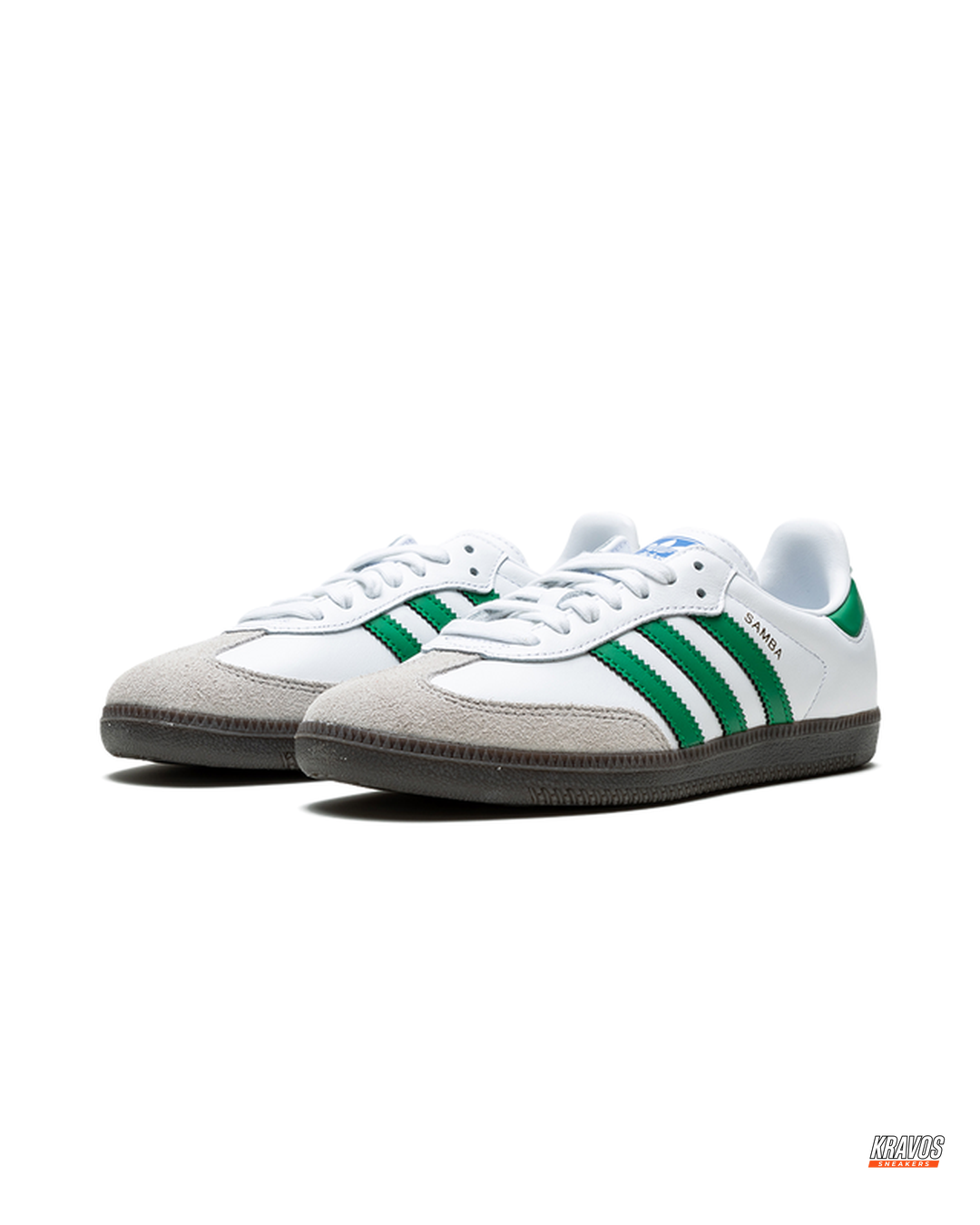 AD Leather Ribbed-Toe Terrace Trainer