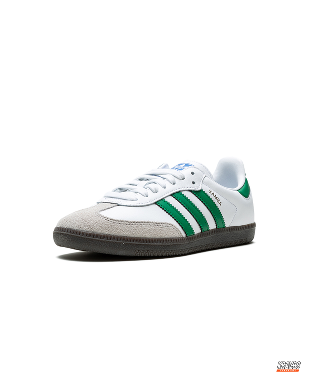AD Leather Ribbed-Toe Terrace Trainer
