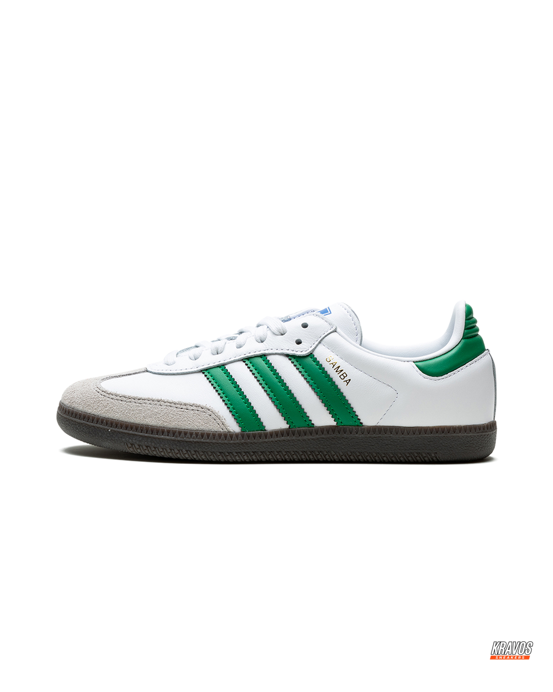 AD Leather Ribbed-Toe Terrace Trainer