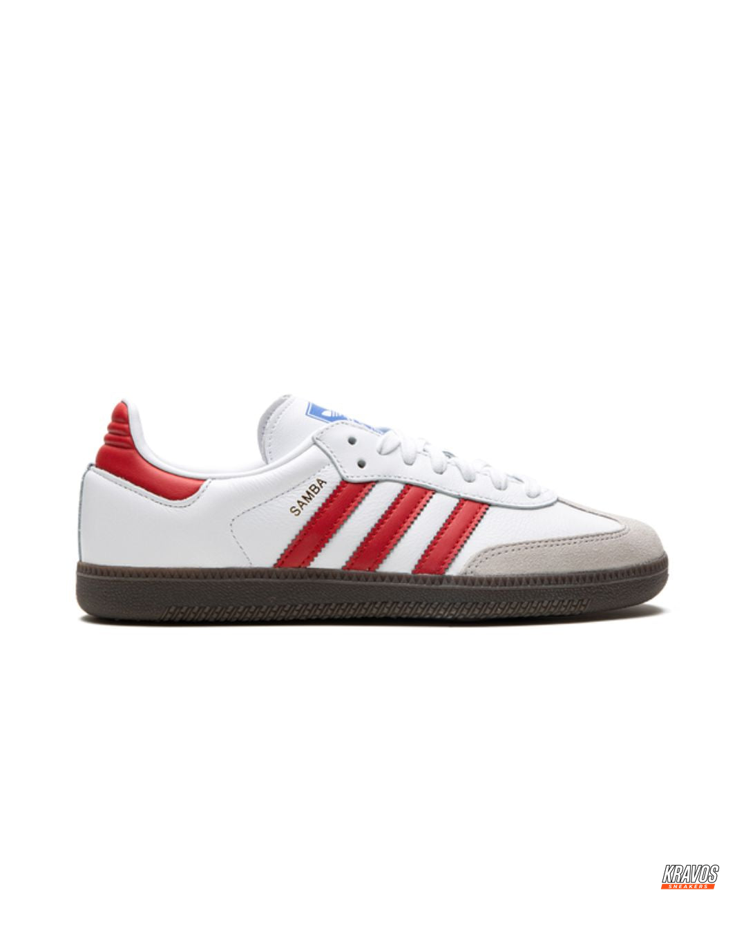AD Leather Ribbed-Toe Terrace Trainer