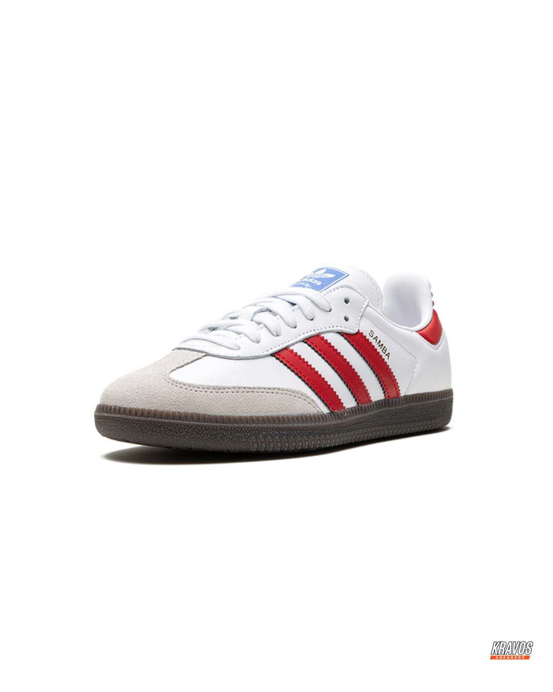 AD Leather Ribbed-Toe Terrace Trainer
