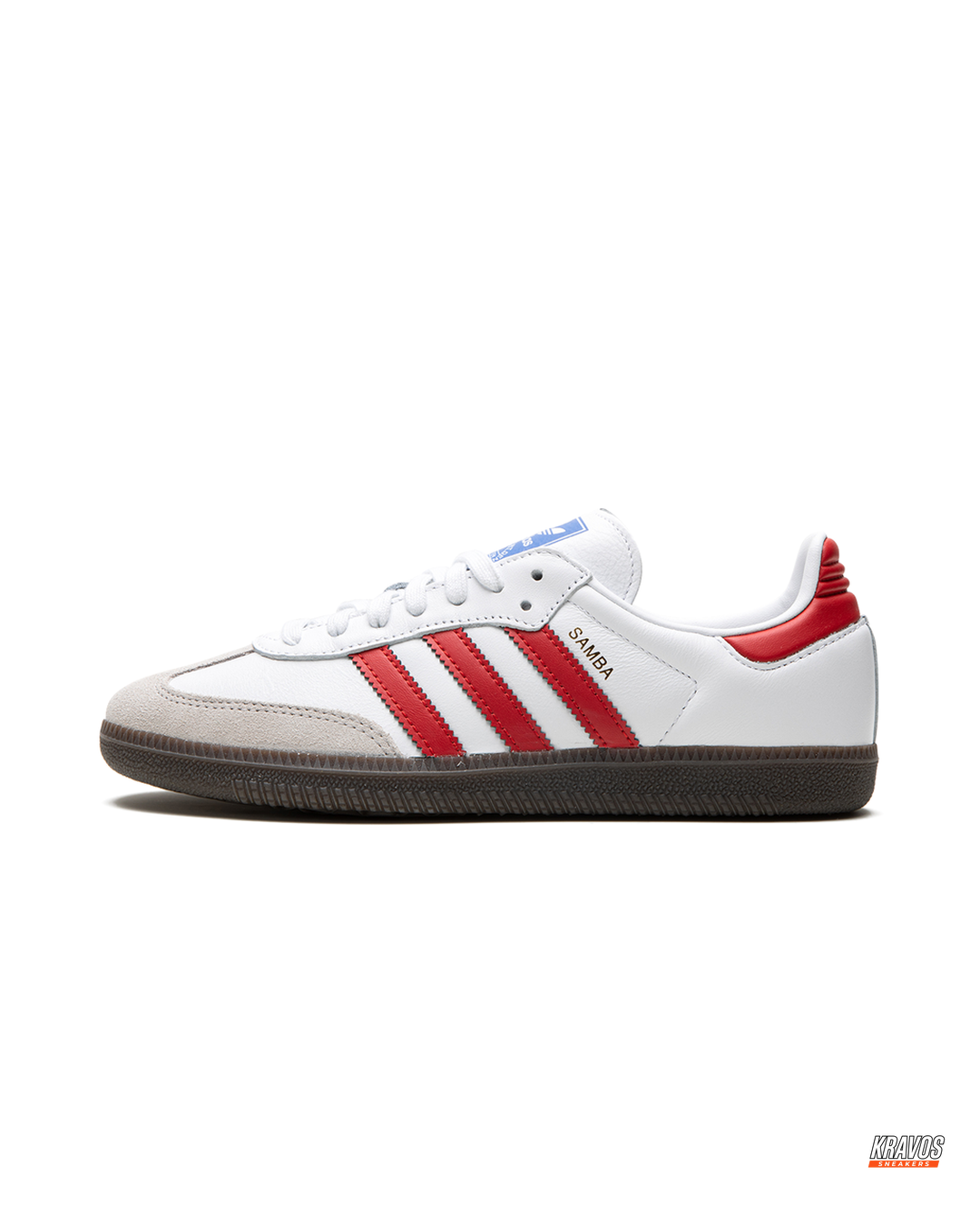 AD Leather Ribbed-Toe Terrace Trainer