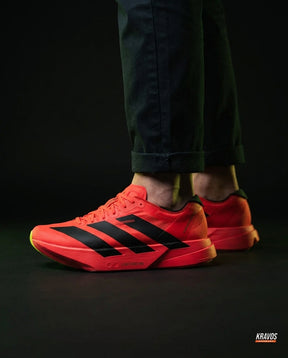 AD Mesh Carbon-Plate Racing Runner Red Black