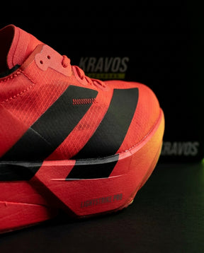 AD Mesh Carbon-Plate Racing Runner Red Black