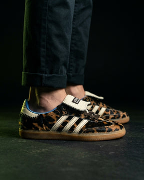 AD Pony-Hair Panelled Terrace Trainer