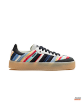 AD Striped Canvas Platform Terrace Trainer Multicolour Stripe Gum #multicolourstripegum