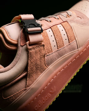 AD Suede Buckle-Strap Basketball Trainer Pink Peach