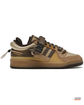 AD Suede Buckle Strap Trainer