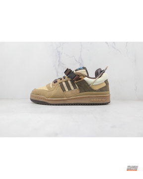 AD Suede Buckle Strap Trainer