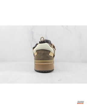 AD Suede Buckle Strap Trainer
