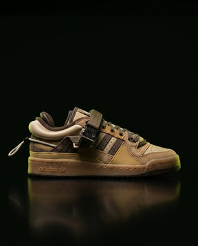 AD Suede Buckle Strap Trainer