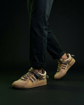 AD Suede Buckle Strap Trainer