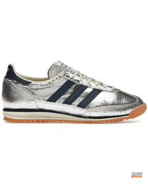 AD Suede Gum-Sole Retro Runner Silver Black Cream #silverblackcream