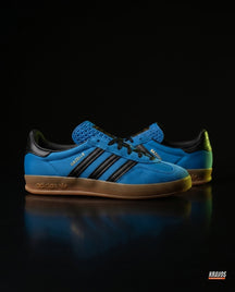 AD Suede Gum-Sole Terrace Trainer Blue Blue Black Gum