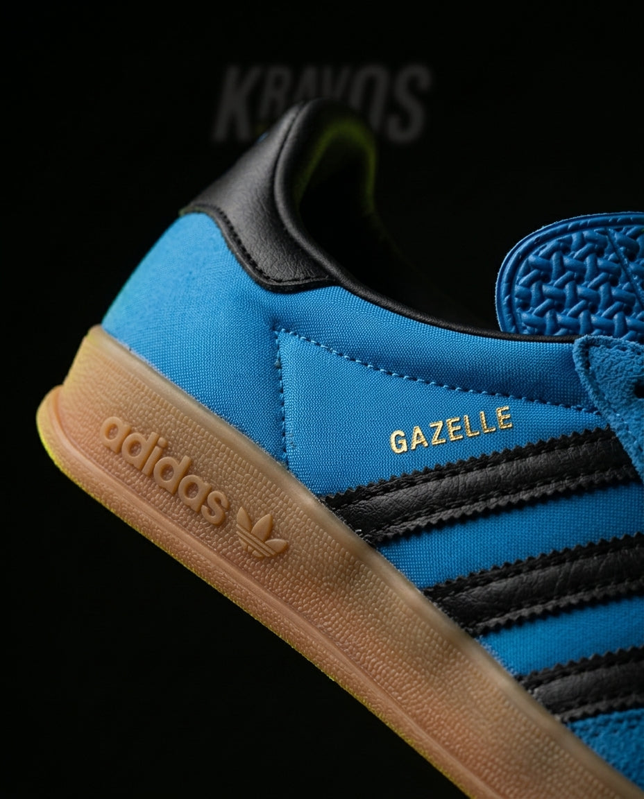 AD Suede Gum-Sole Terrace Trainer Blue Blue Black Gum
