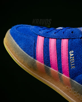 AD Suede Gum-Sole Terrace Trainer Blue Blue Pink Gum