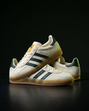 AD Suede Gum-Sole Terrace Trainer Mixed 1 Cream Green Gum