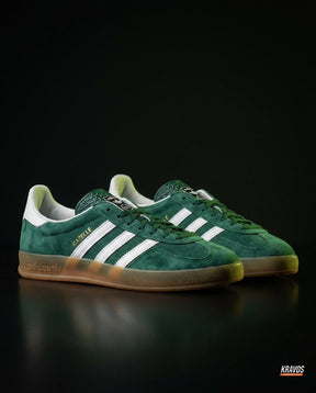 AD Suede Gum-Sole Terrace Trainer Mixed 1 Green White Gum