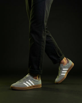 AD Suede Gum-Sole Terrace Trainer Mixed 1 Grey Gum