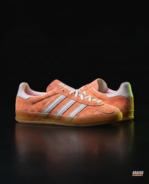 AD Suede Gum-Sole Terrace Trainer Red Orange White Gum