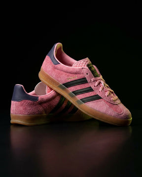 AD Suede Gum-Sole Terrace Trainer Red Pink Black Gum