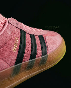 AD Suede Gum-Sole Terrace Trainer Red Pink Black Gum