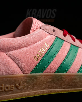 AD Suede Gum-Sole Terrace Trainer Mixed 1 Pink Green Gum