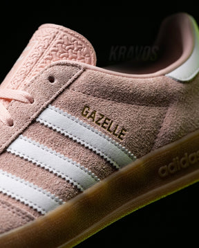 AD Suede Gum-Sole Terrace Trainer Red Pink Gum