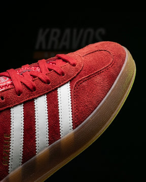 AD Suede Gum-Sole Terrace Trainer Red Red White Gum