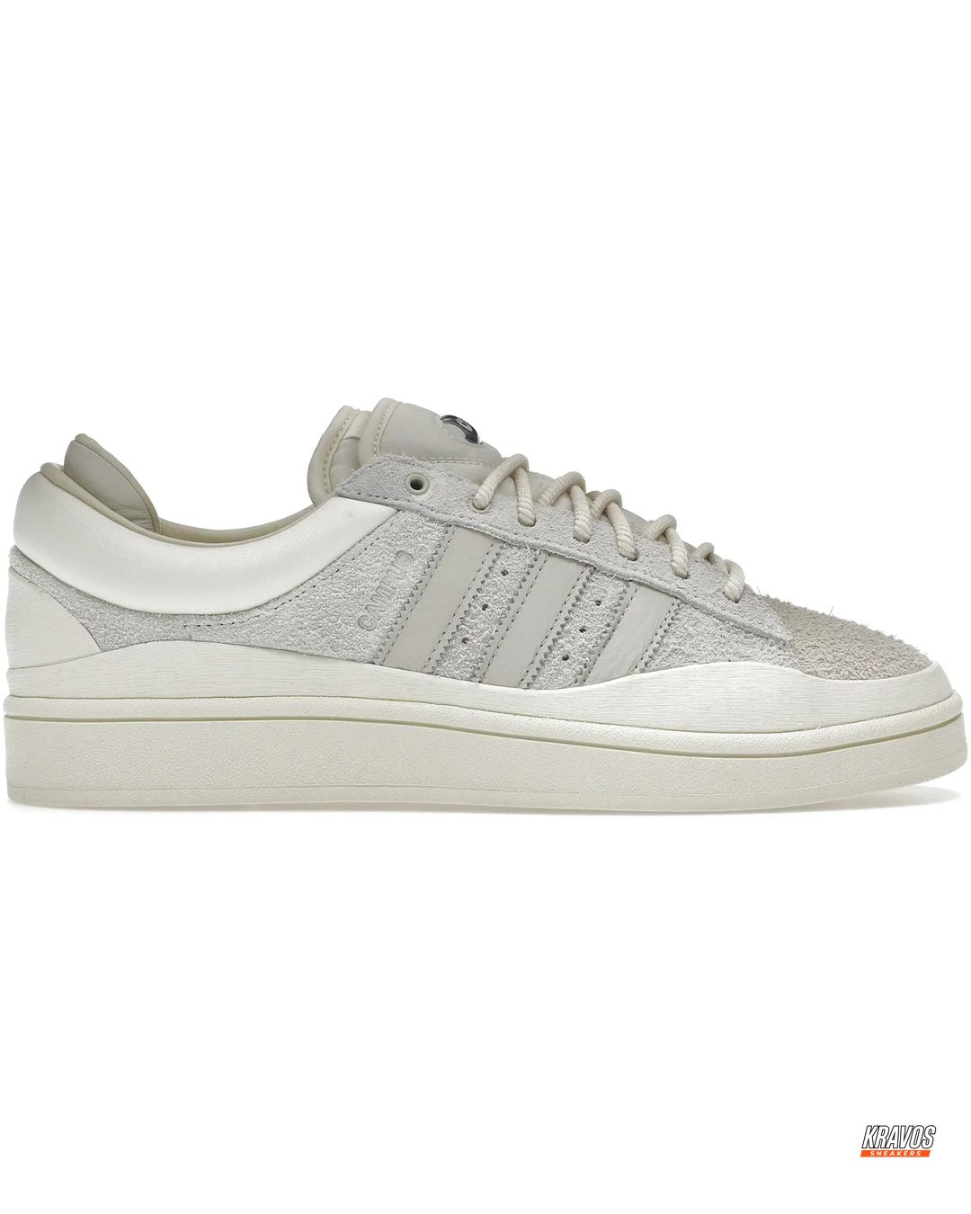 AD Suede Layered Wedge-Sole Trainer