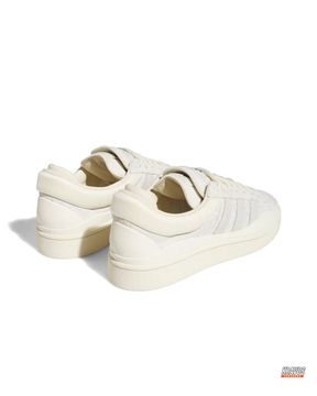 AD Suede Layered Wedge-Sole Trainer