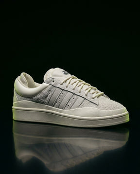 AD Suede Layered Wedge-Sole Trainer