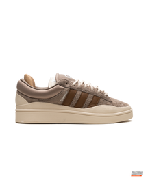 AD Suede Layered Wedge-Sole Trainer Taupe Brown Cream #taupebrowncream