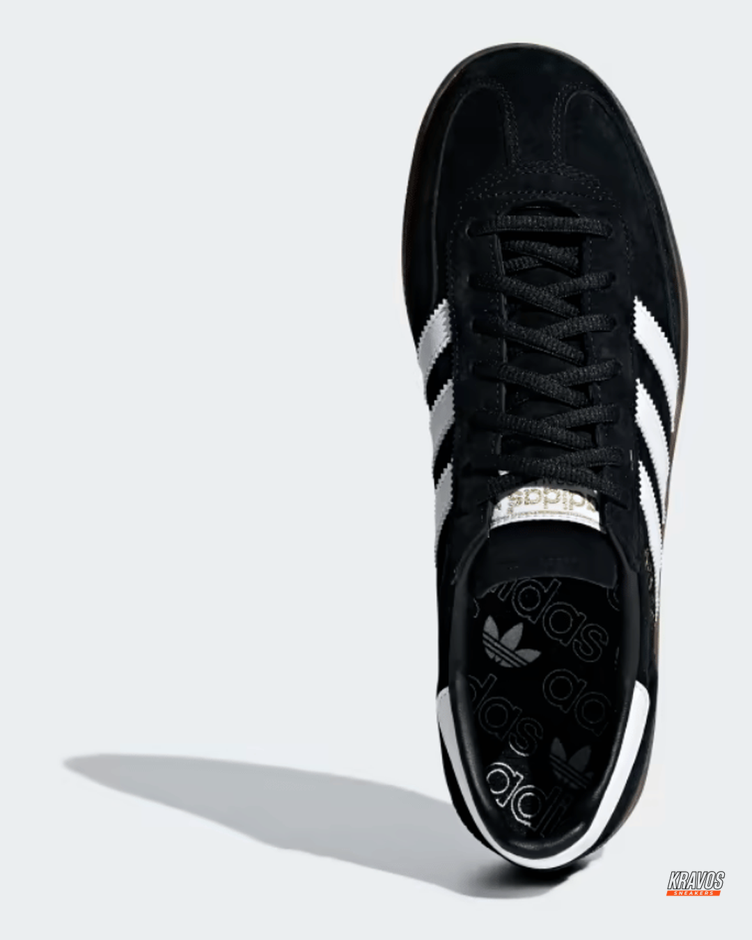 AD Suede Padded-Collar Terrace Trainer