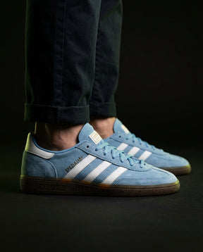 AD Suede Padded-Collar Terrace Trainer Blue White Gum