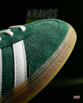 AD Suede Padded-Collar Terrace Trainer Green White Gum