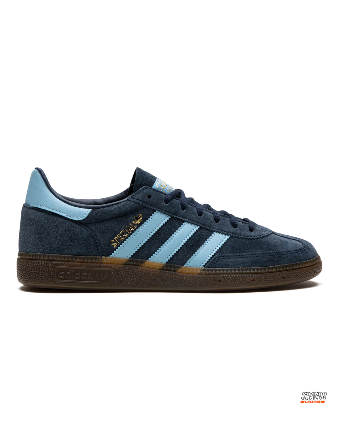 AD Suede Padded-Collar Terrace Trainer