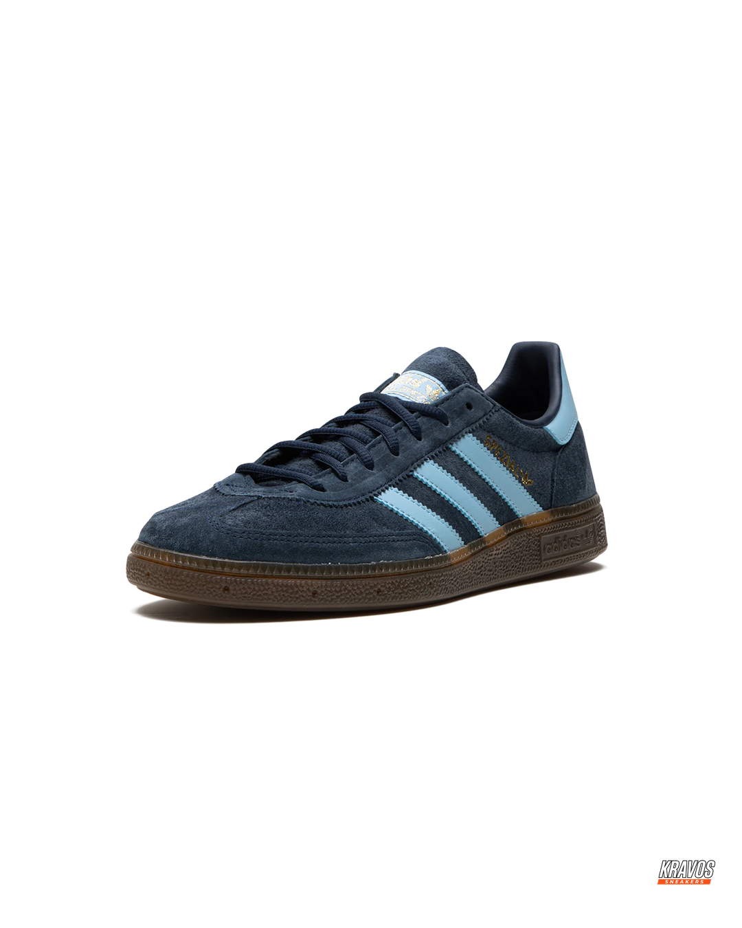 AD Suede Padded-Collar Terrace Trainer