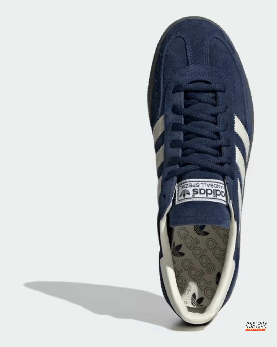 AD Suede Padded-Collar Terrace Trainer