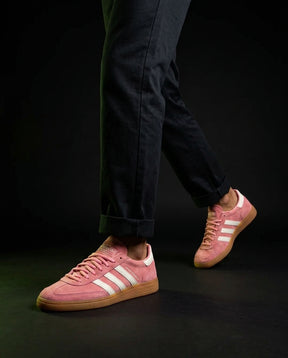 AD Suede Padded-Collar Terrace Trainer