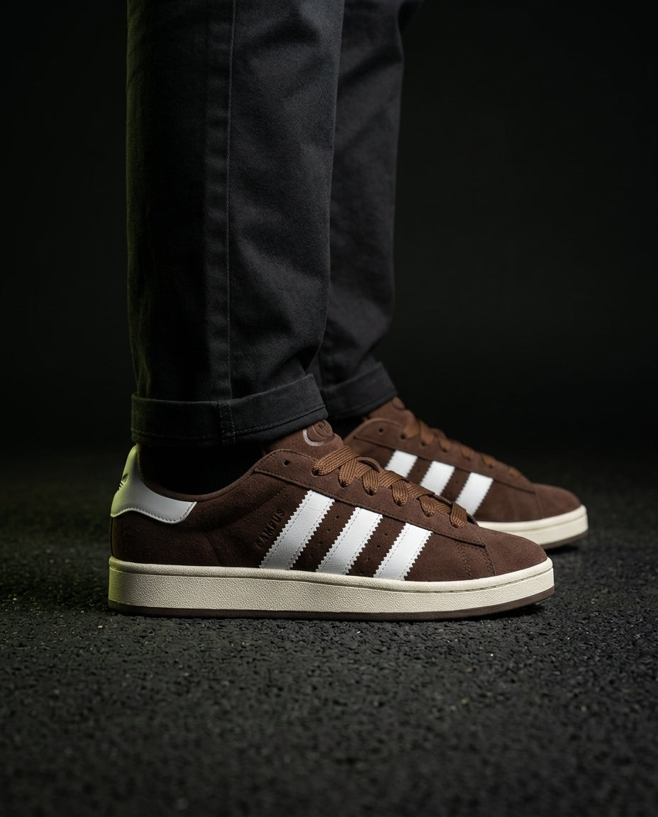 AD Suede Panelled Terrace Trainer