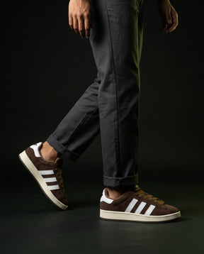 AD Suede Panelled Terrace Trainer