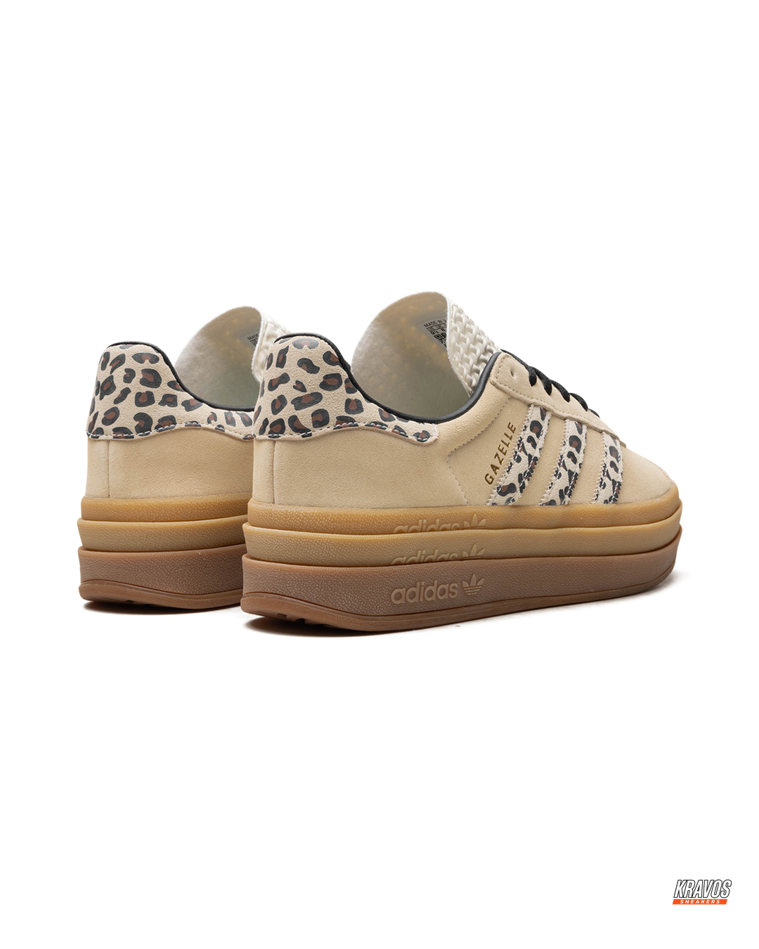 AD Suede Platform Gum-Sole Trainer