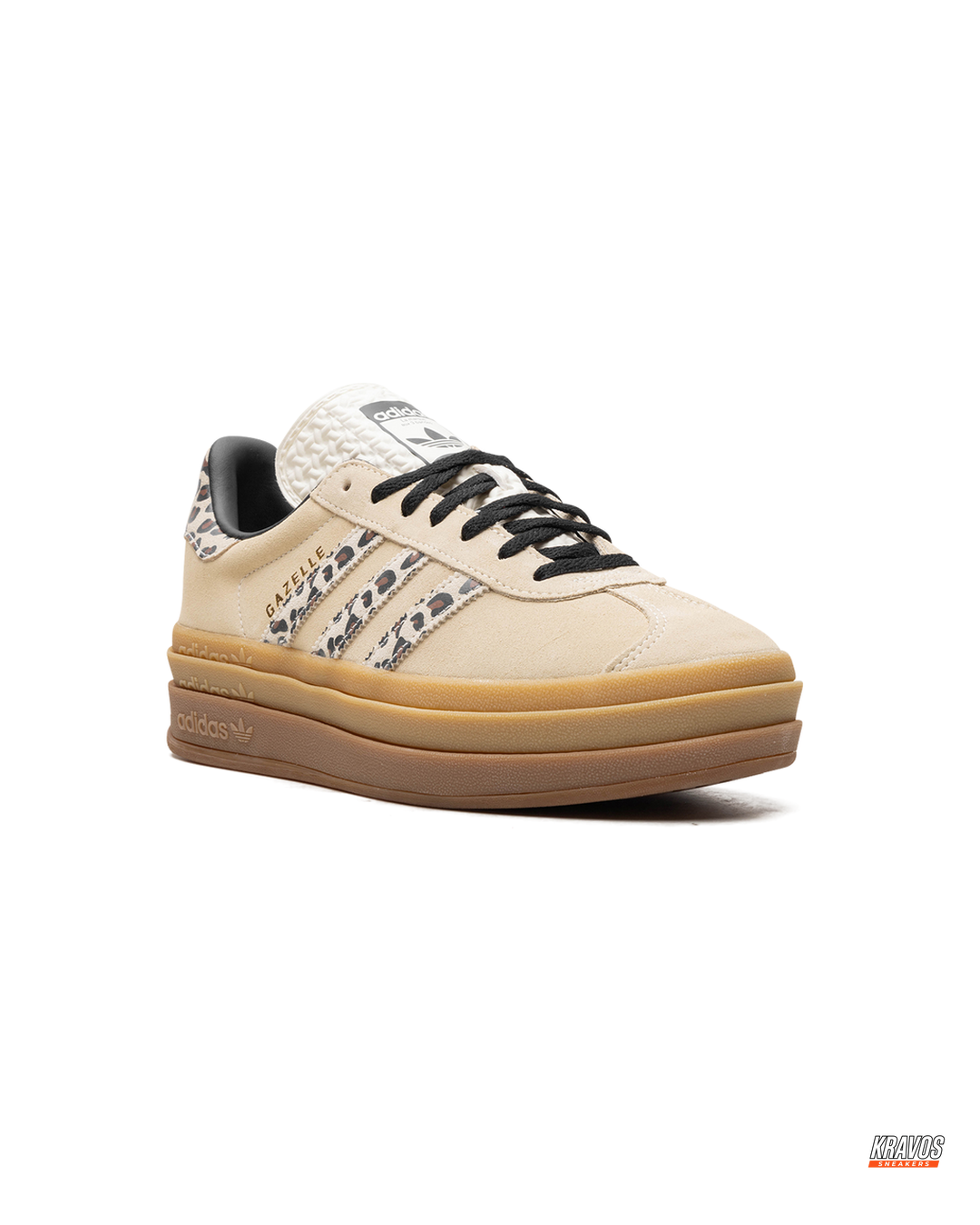 AD Suede Platform Gum-Sole Trainer