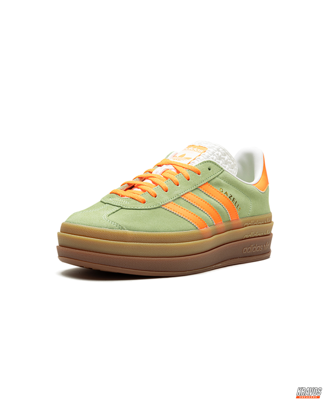 AD Suede Platform Gum-Sole Trainer
